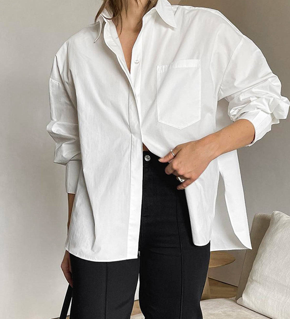 Oversize skjorte – Klassisk skjortelook med moderne loose fit