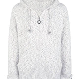 Dame Cardigan med Hætte – Lynlås & Afslappet Pasform