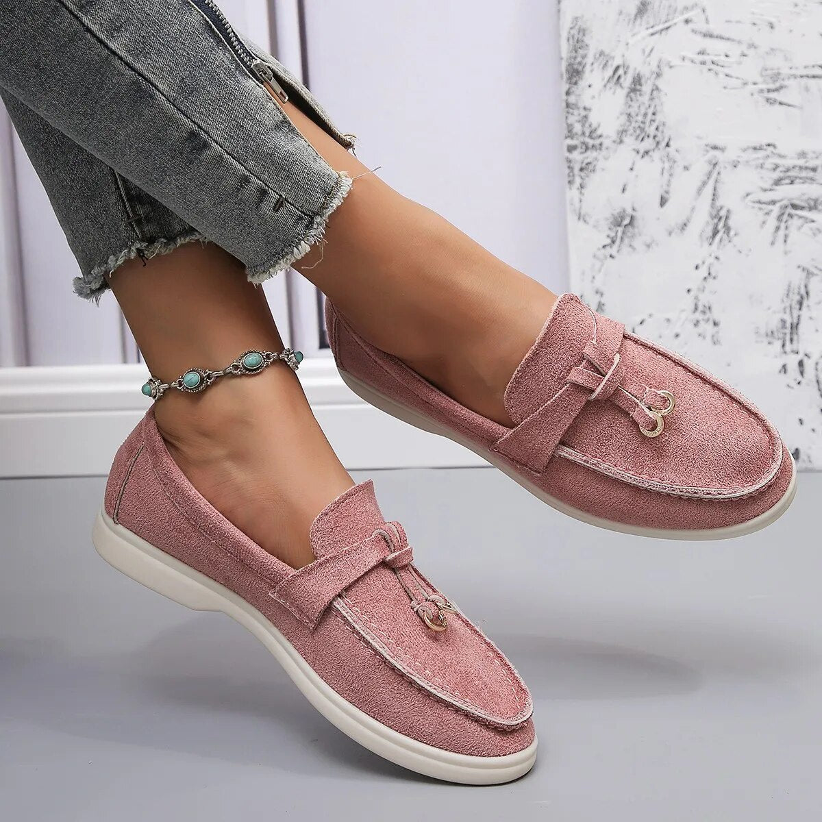 Bequeme Loafers til Damer – Slip-on Komfortsko