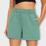 Sweatshorts med elastisk talje – Komfort og stil til afslappede dage